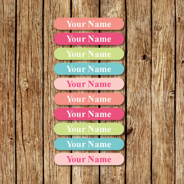 Rounded Pencil Labels - Love my Goodies