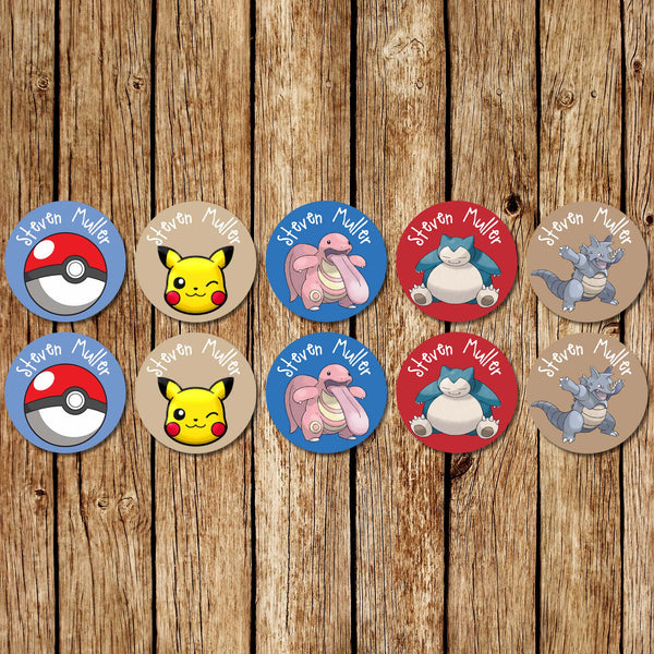 Pokemon 1 -Circle Dots - Love my Goodies